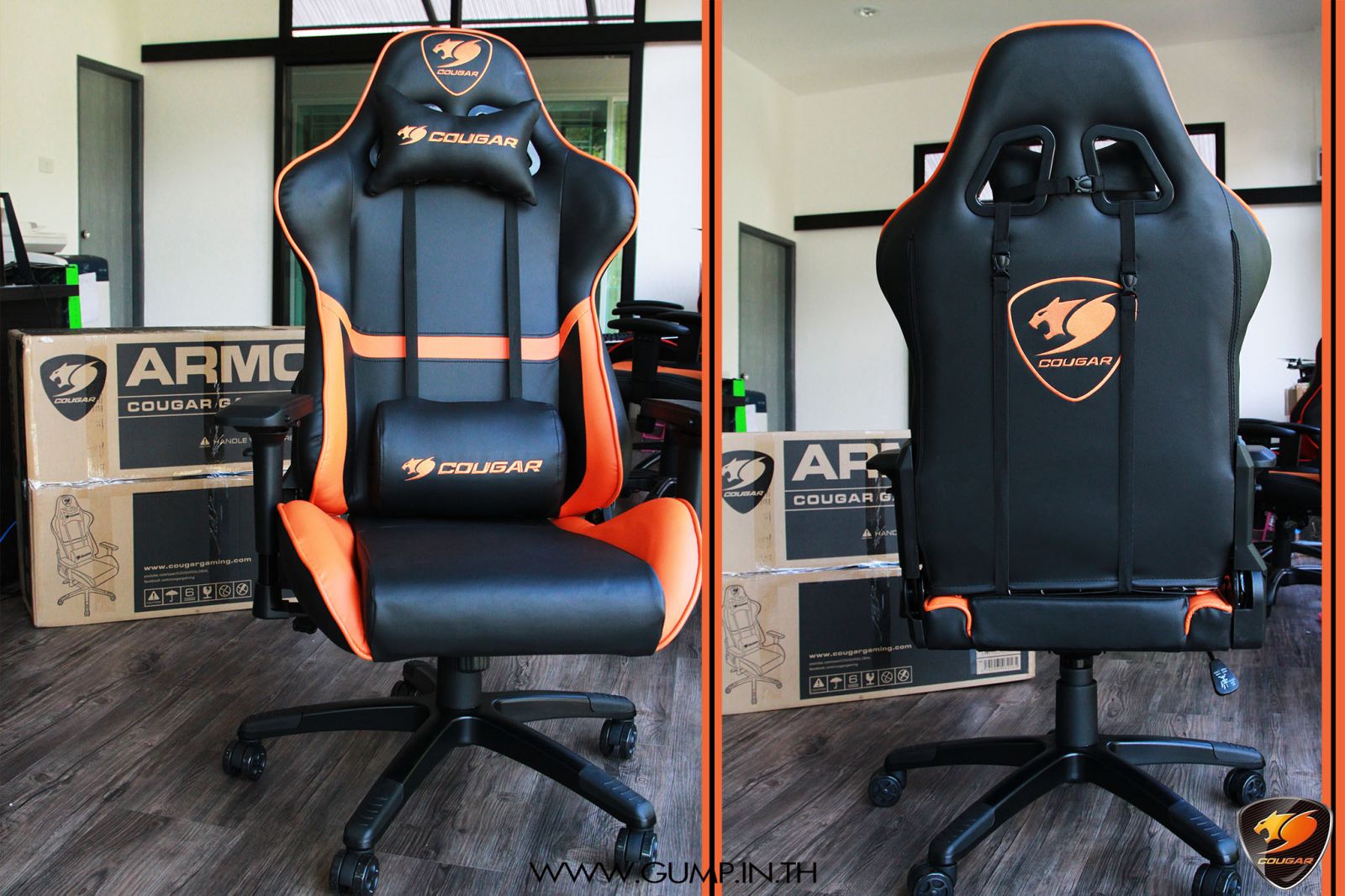  Review   Cougar  Armor Gaming  Chair  GUMP IN TH